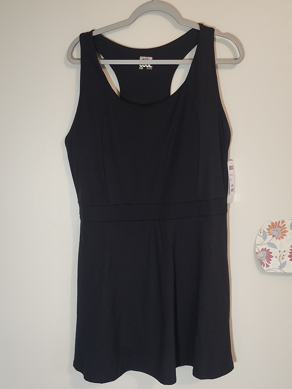 32 Degrees Black Sleeveless Mini Dress